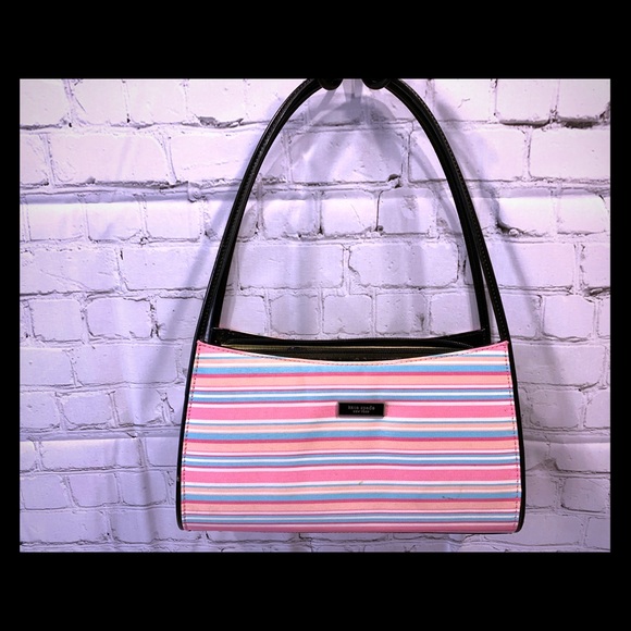 kate spade Handbags - Kate Spade striped purse with extra matching bag